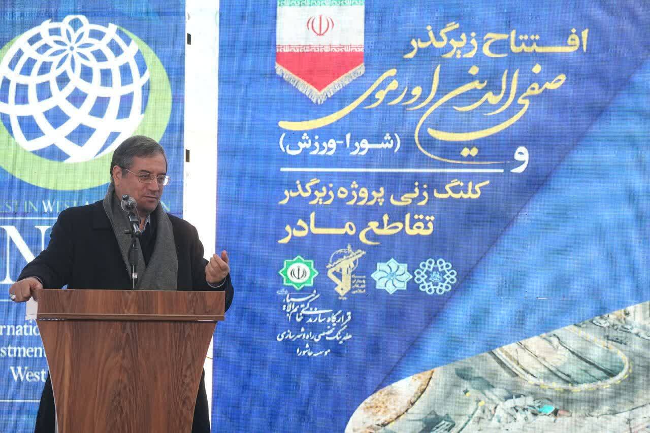 تأکید استاندار آذربایجان‌غربی بر شتاب‌گیری پروژه‌های عمرانی در ارومیه