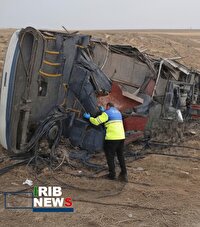 اعلام علت حادثه اتوبوس مسافربری یاسوج در سمیرم