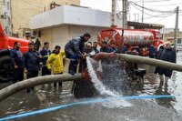 کاهش آب‌گرفتگی در اهواز با نصب ۲۲۰ پمپ و اصلاح خطوط فرسوده