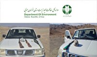 دستگیری دو گروه متخلف شکار و صید در شهرستان نهبندان