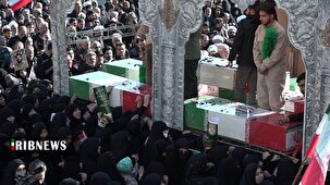 عطر شهدا در قم پیچید