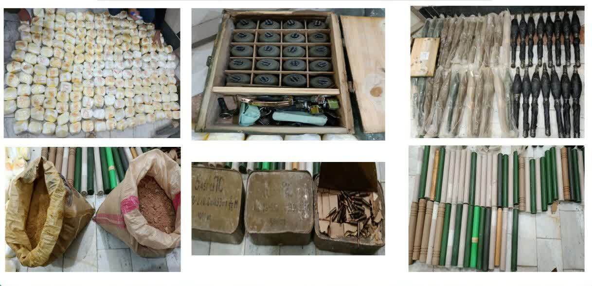 کشف و ضبط محموله ضد امنیتی گروهکهای ضدانقلاب کشف و ضبط محموله ضد امنیتی گروهکهای ضدانقلاب