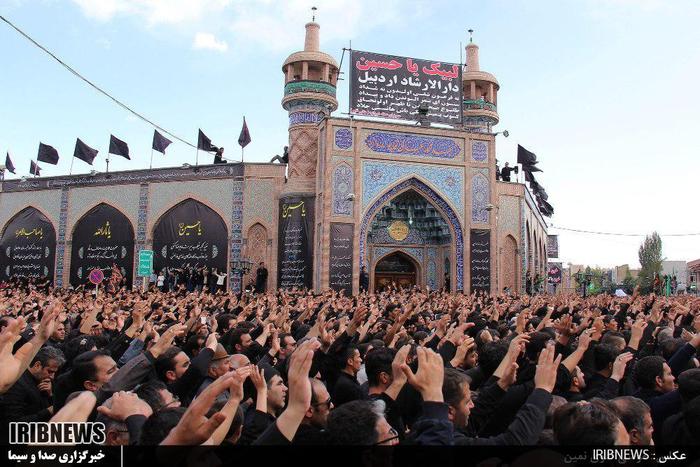 تاسوعا نماد دلدادگی اردبیلی ها به سقای تشنه لب