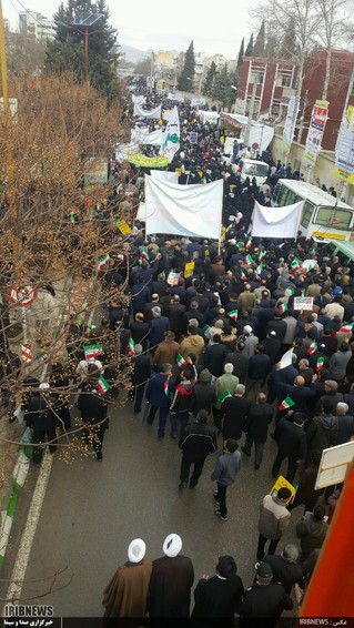 شکوه چهلم /حضور مردم لرستان در جشن بزرگ انقلاب
